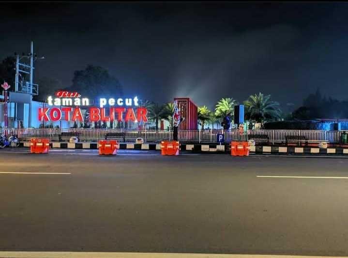 5 Spot Terbaik Pemandangan Kembang Api Tahun Baru di Blitar