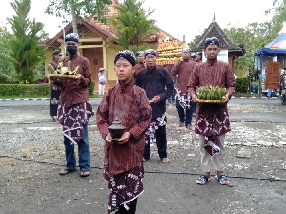 Meriahnya Festival Budaya Wiwitan di Ngireng-Ireng Bantul