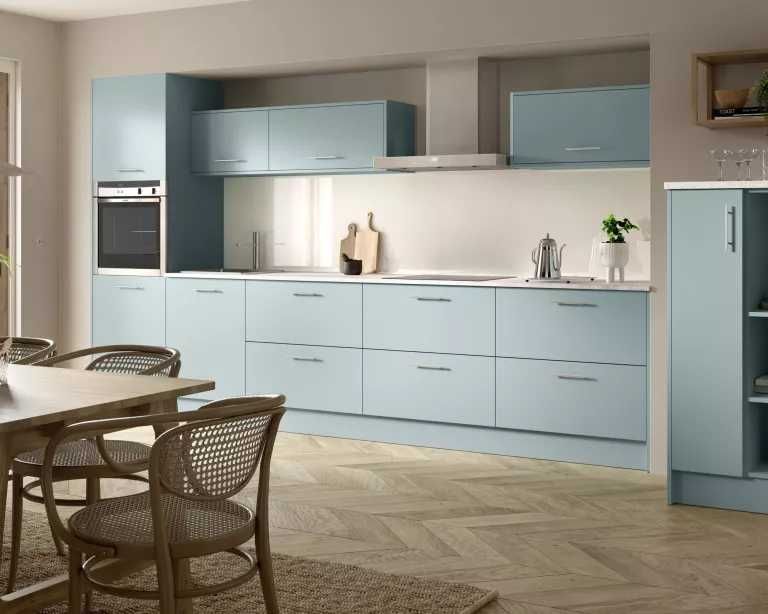 9 Ide Desain Dapur Warna Pastel dengan Dekorasi Kekinian