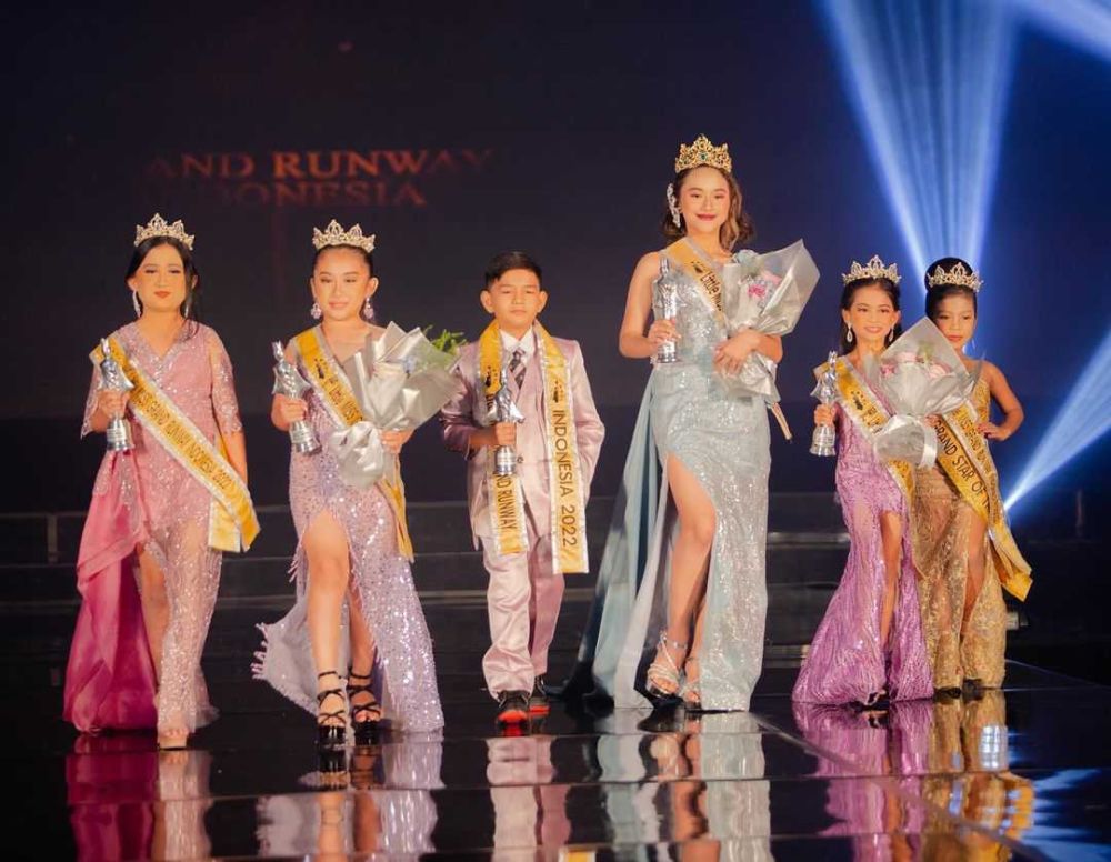 Potret Rasty Adelina, Juara Little Miss Grand Runway Indonesia