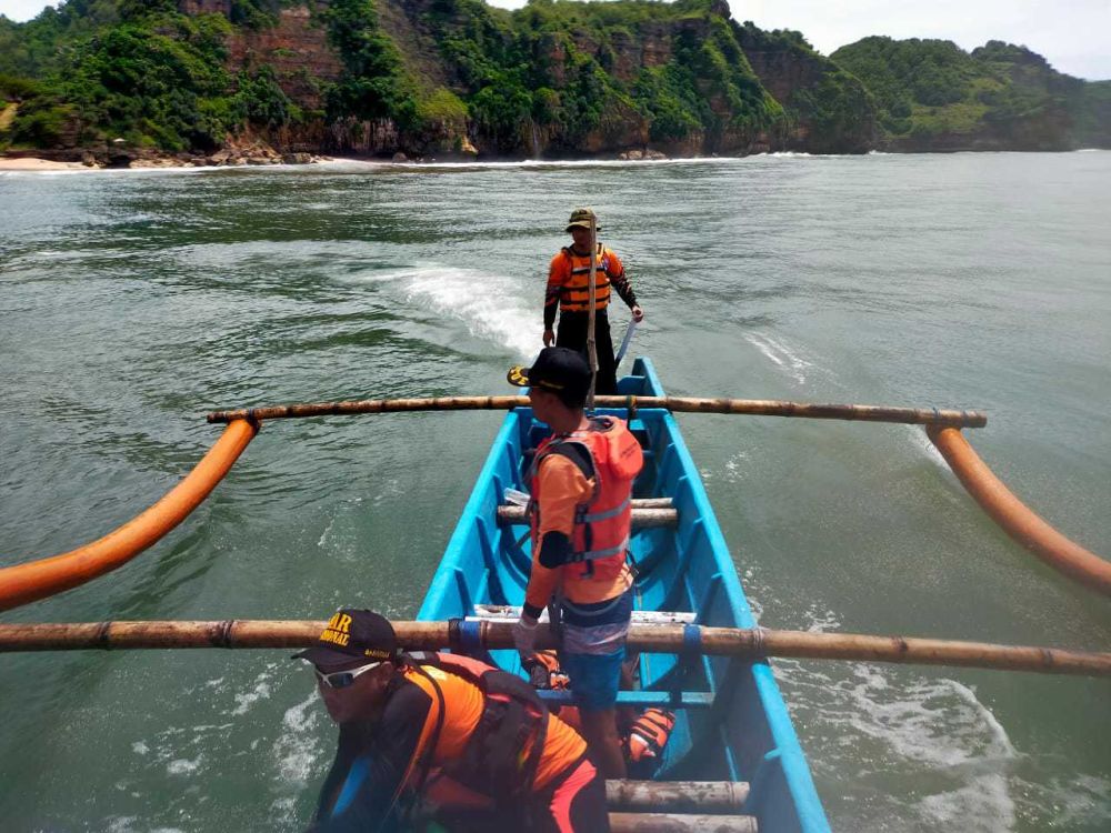 Santri Hilang di Pantai Seruni Gunungkidul Ditemukan Meninggal