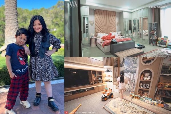 10 Potret Kamar Arsy dan Arsya di Istana Cinere, Penuh Mainan