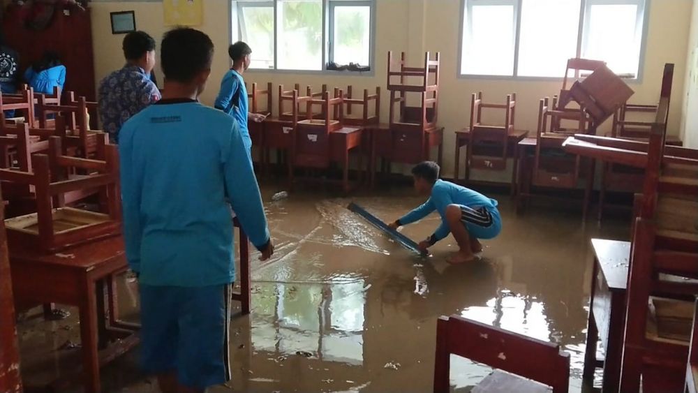 Hujan Lebat, Bencana Longsor dan Banjir Landa Gunungkidul