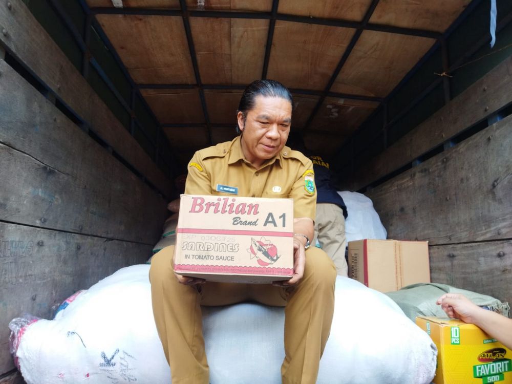 Pemprov Banten Kirim Bantuan Logistik untuk Korban Gempa Cianjur  