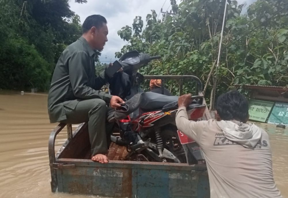 Kali Kening Meluap, Lima Kecamatan di Tuban Kebanjiran