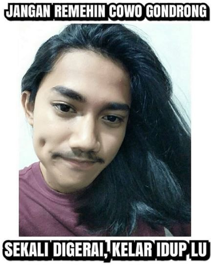 Meme Kocak Kena Razia Rambut Gondrong