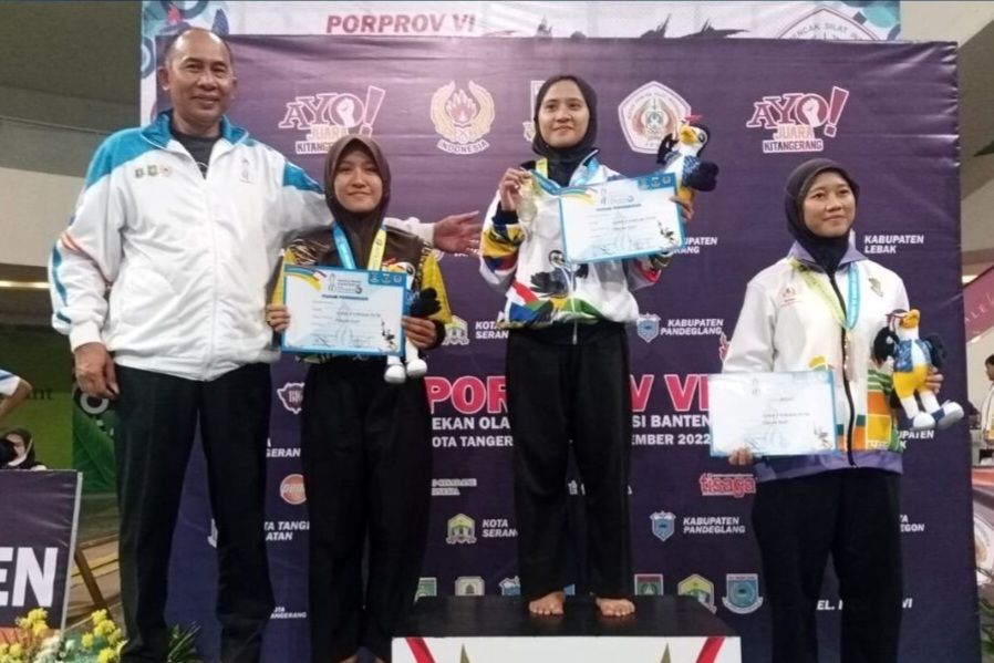 Pencak Silat Tangerang Raih Juara Umum di Porprov VI Banten 