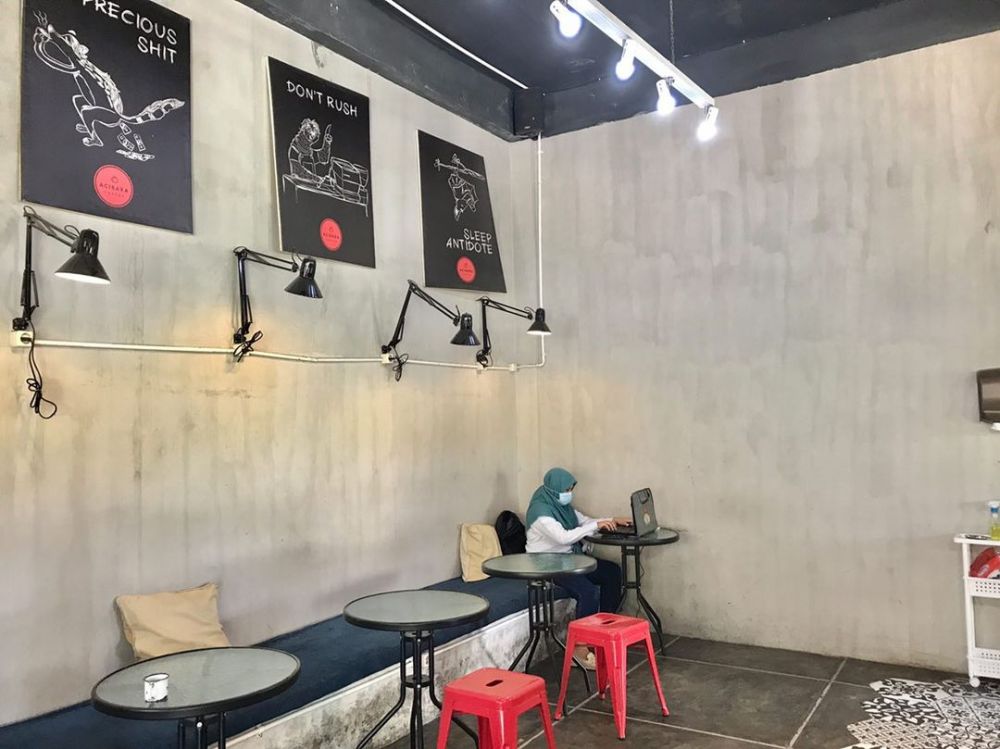 10 Potret Acibara, Gabungkan 'Resto, Coffee Bar dan Working Space'