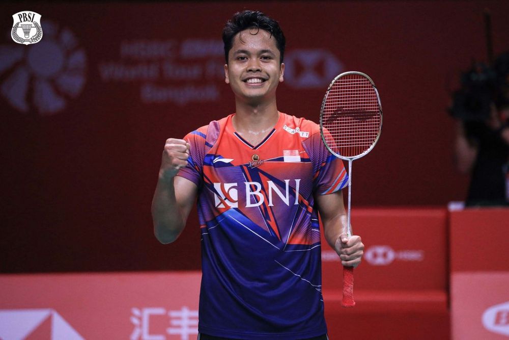 5 Fakta Menarik Anthony Ginting Di World Tour Finals 2022