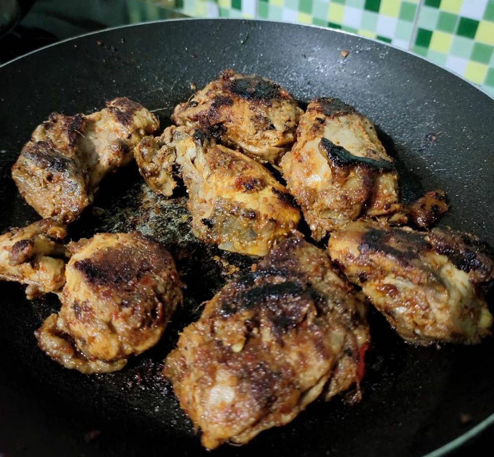 Resep Ayam Bakar Padang, Bisa Dipanggang di Wajan