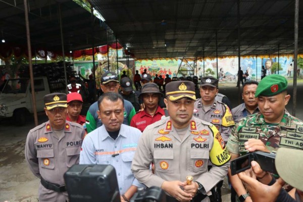 Ratusan Personel Polres Bantul Siap Amankan Ibadah Paskah
