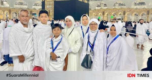 Bebizie Saat Umrah Bareng Keluarga Kecil, Teduh!