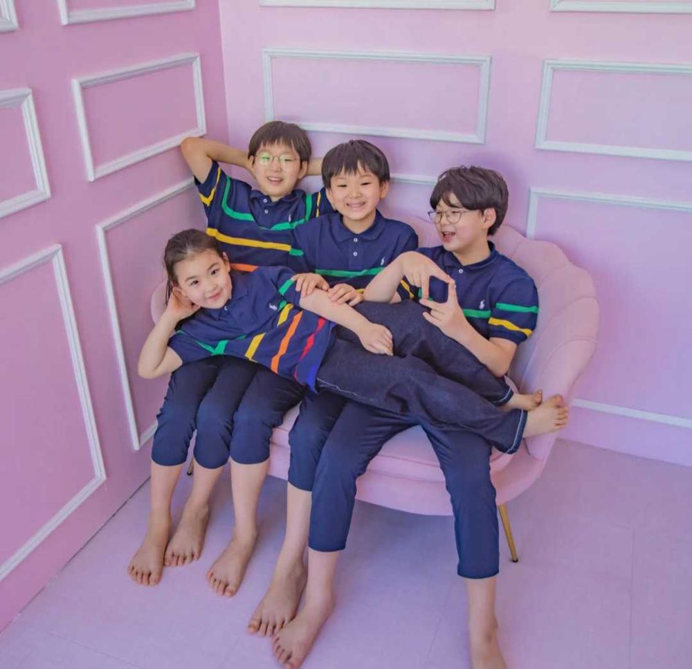 Potret Song Triplet Inti Menggemaskan Menjelang Remaja, Cool Banget!
