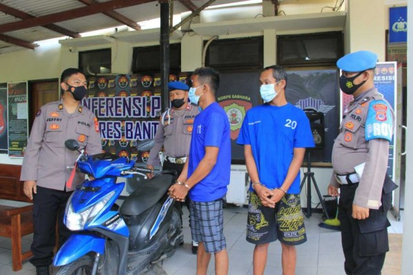 Polisi Tangkap Pencuri Motor Beraksi Di Bantul Dan Sleman