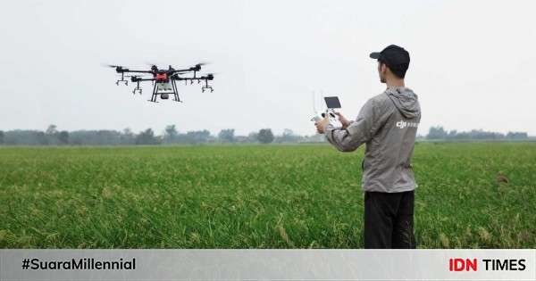 5 Manfaat Teknologi Drone Untuk Bidang Pertanian