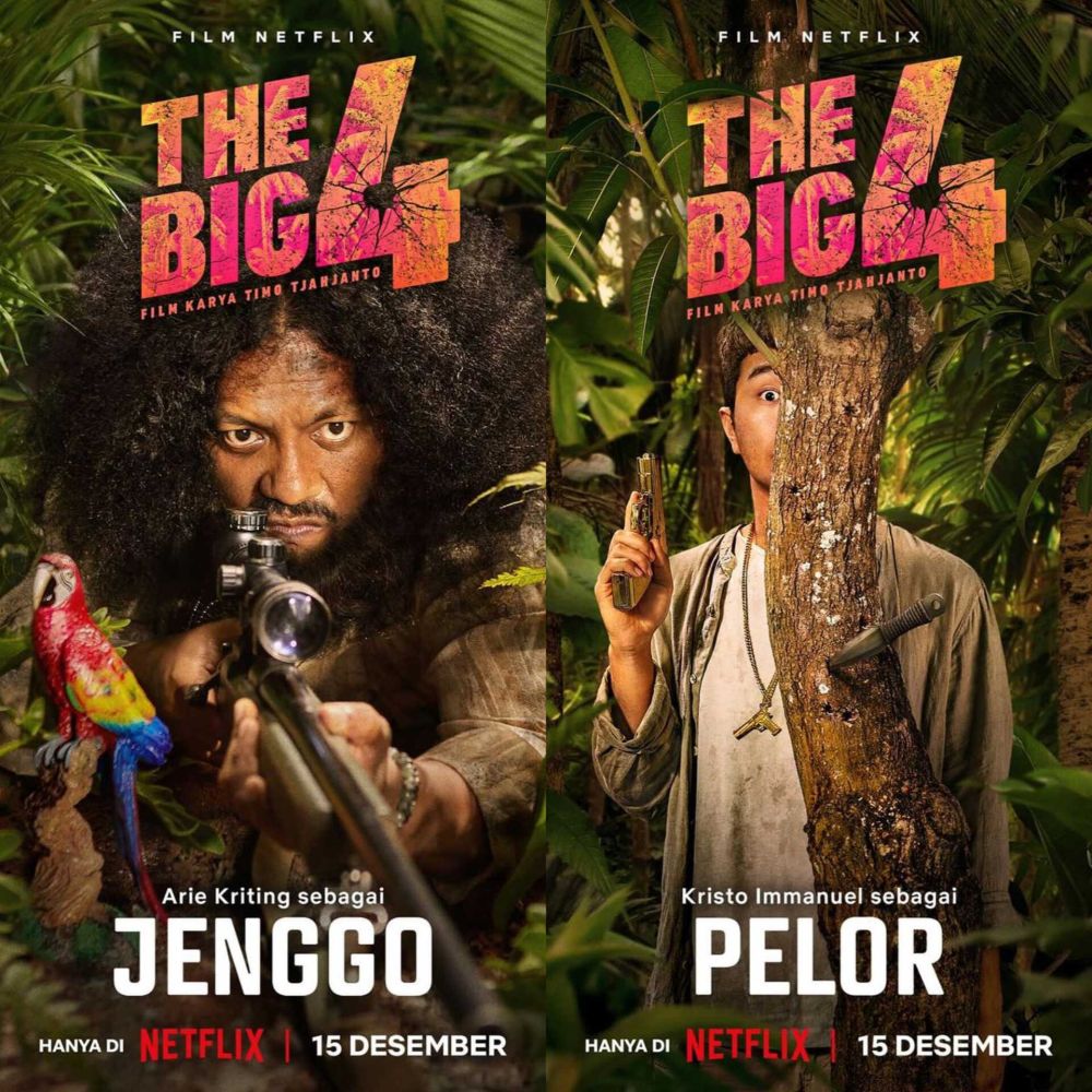 Review The Big 4, Film Indonesia yang Puncaki Netflix Dunia