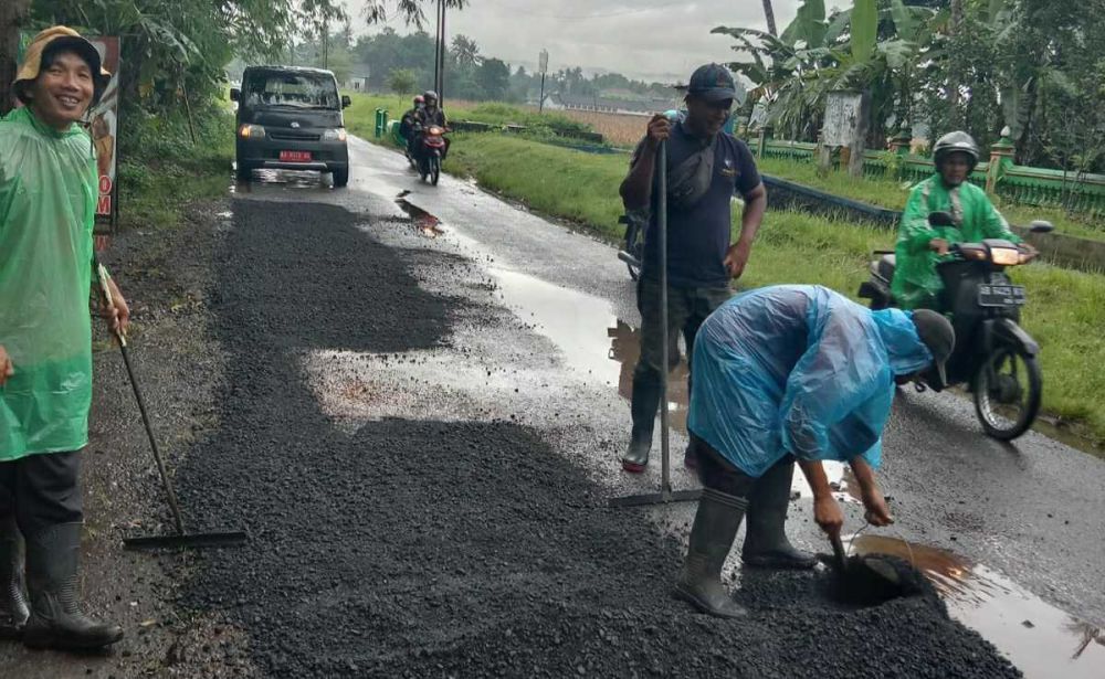 DPUPKP Bantul Perbaiki 28 Ruas Jalan Kabupaten dan Desa Selama 2022
