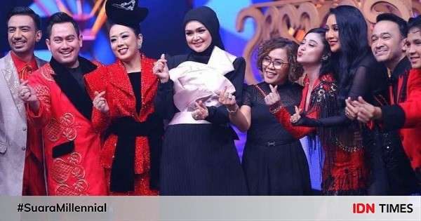 10 Potret Siti Nurhaliza Jadi Bintang Tamu Dangdut Academy 5