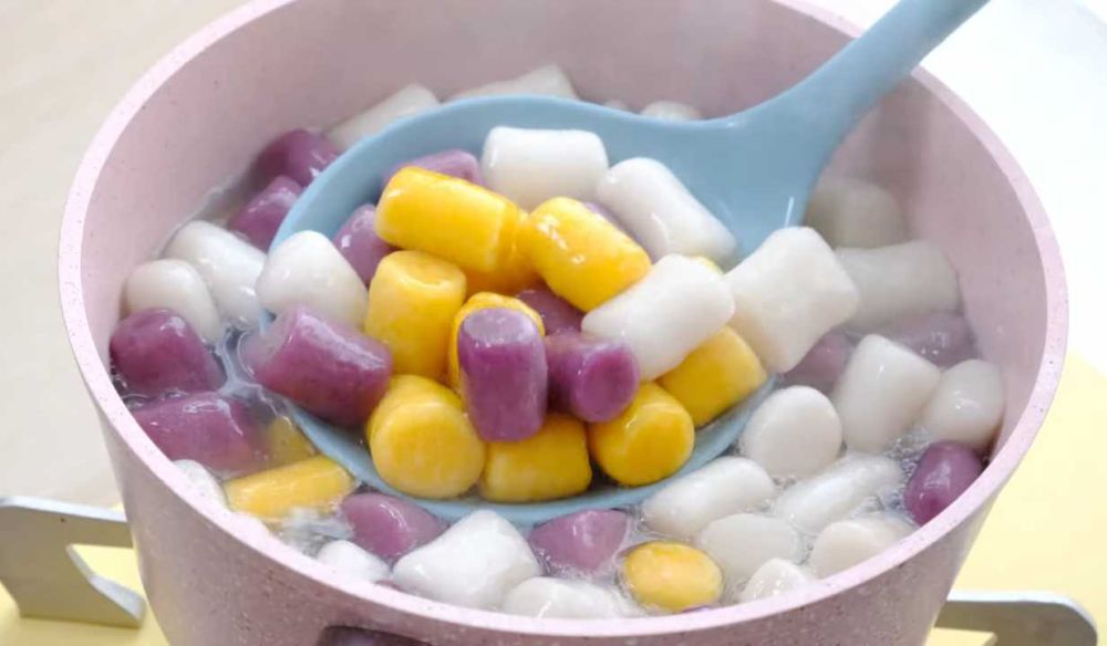 Resep bola talas ala Taiwan, makanan penutup talas yang kenyal dan segar! 