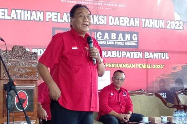 Bambang Pacul Targetkan Kursi PDIP Bantul‎ Naik 200 Persen