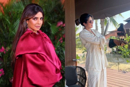 9 Potret Priyanka Chopra Dubai, Kerja Sekalian Liburan 