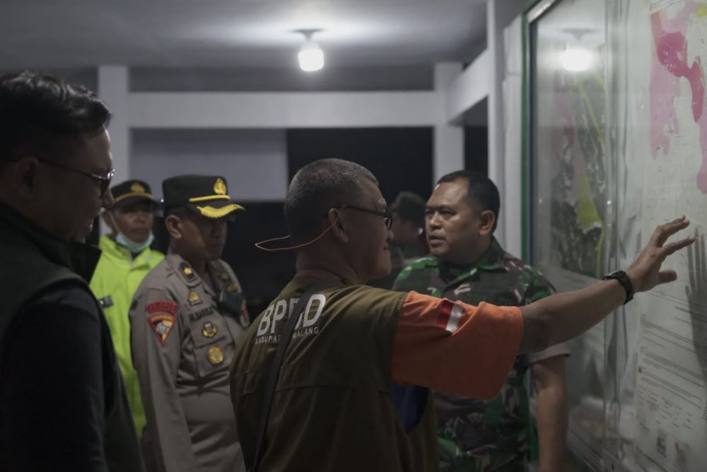 Erupsi Semeru, Posko di Ampelgading Didirikan Polres Malang