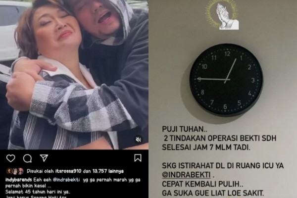 9 Dukungan Doa Dari Artis Untuk Kesembuhan Indra Bekti