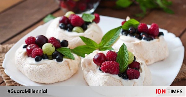 5 Tips Membuat Pavlova, Dessert Dari Putih Telur Yang Creamy