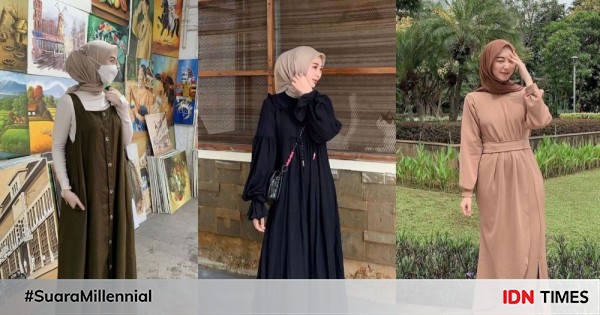 9 Ootd Dress Ala Selebgram Lisya Fauziah