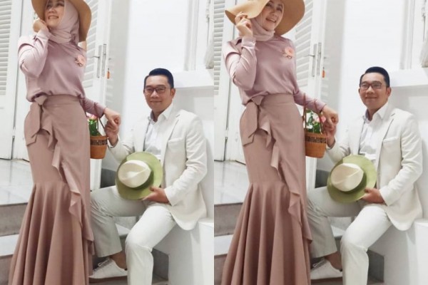 10 Potret Momen Romantis Ridwan Kamil dan Sang Istri, Auto Baper!