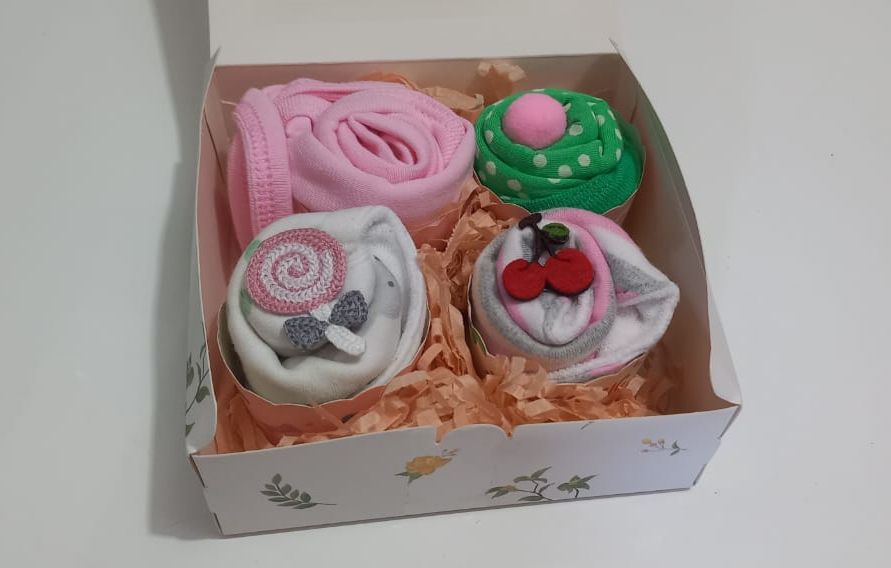 Cara Buat Hampers Lahiran Bentuk Cupcake, Lucu dan Murah!