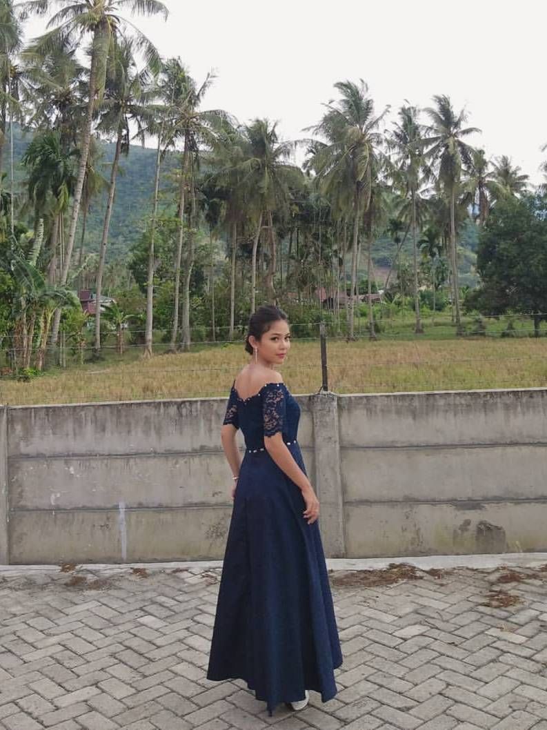 Look Elegant, 9 Styling Dresses a la Novia Indonesian Idol 2023