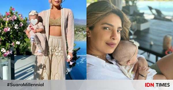 Kebersamaan Priyanka Chopra Dan Baby Malti