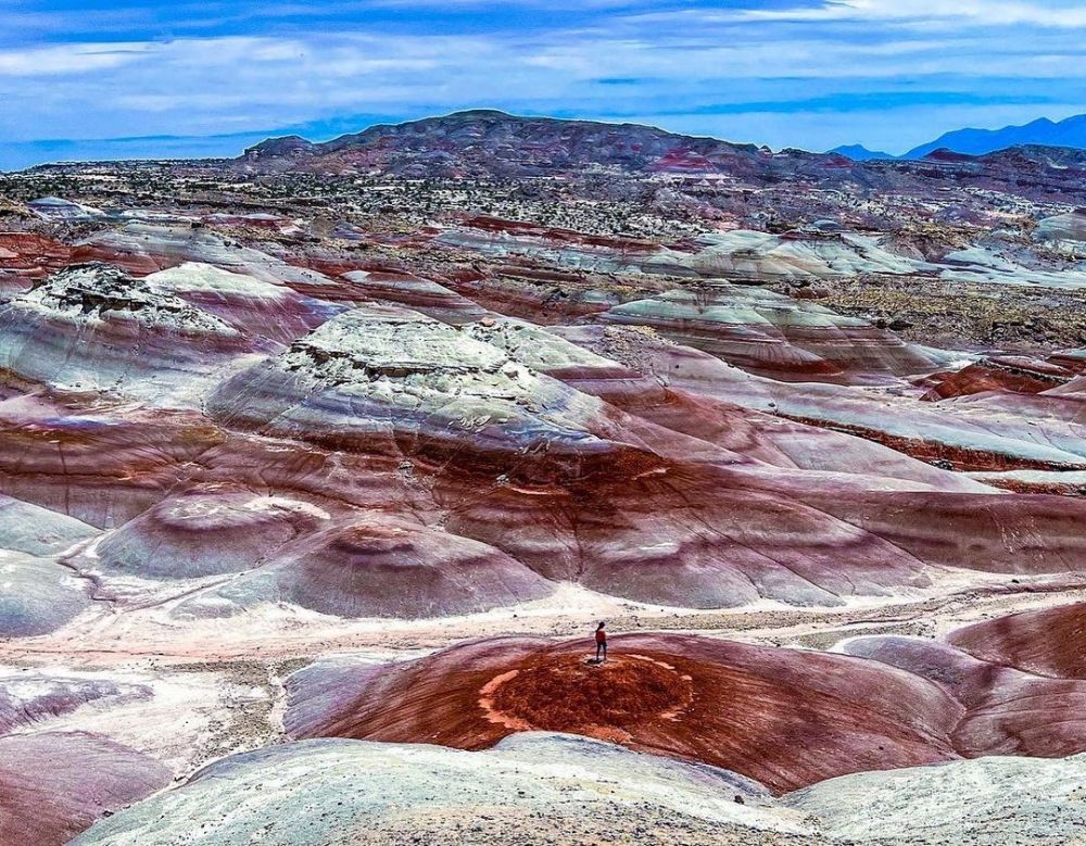 5 Fakta Unik Bentonite Hills, Permukaan Mars di Bumi