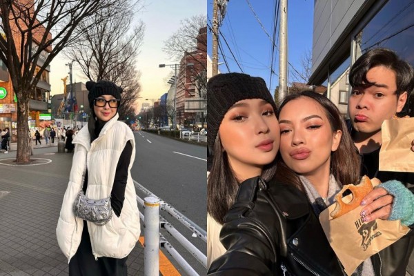 10 Potret Agatha Pricilla Liburan ke Jepang, Pergi Bareng Sahabat!