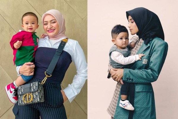 9 Potret Seleb Berhijab Berstatus Single Mom, Bahagia Bersama Anak!