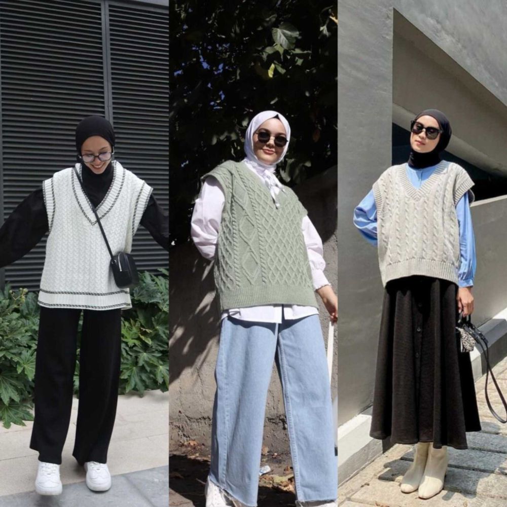 7 Inspirasi OOTD Hijab Ala Korea Untuk Kuliah