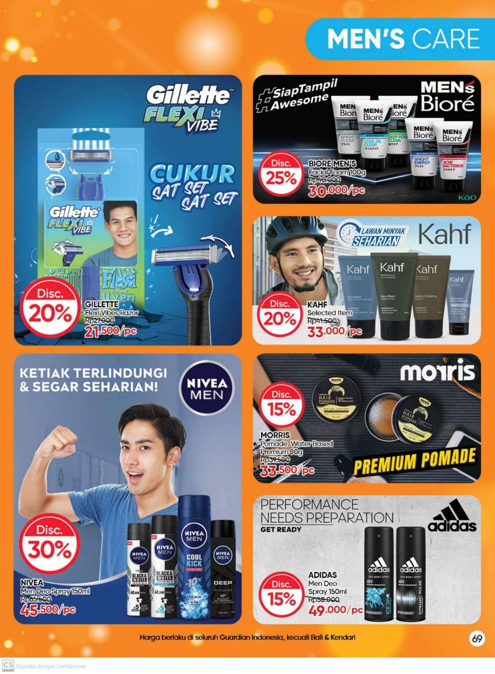 9 Promo Skincare dan Produk Grooming Pria Januari 2023