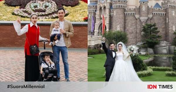 Potret Kenangan Sandra Dewi Jelajahi Disneyland Lokasi Nikah