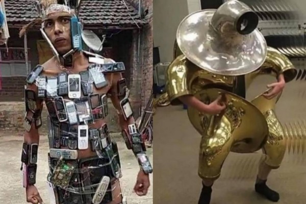 12 Potret Gaya Tampilan Absurd Warganet, Sulit Dicerna Akal Sehat!