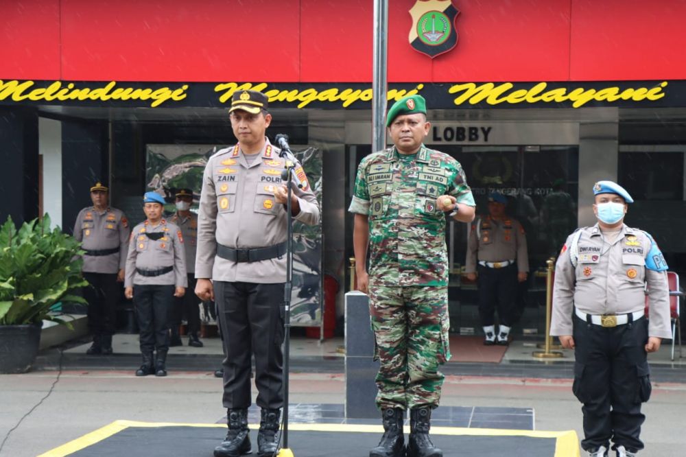 Jelang Imlek di Tangerang, 813 Personel Gabungan Bersiaga