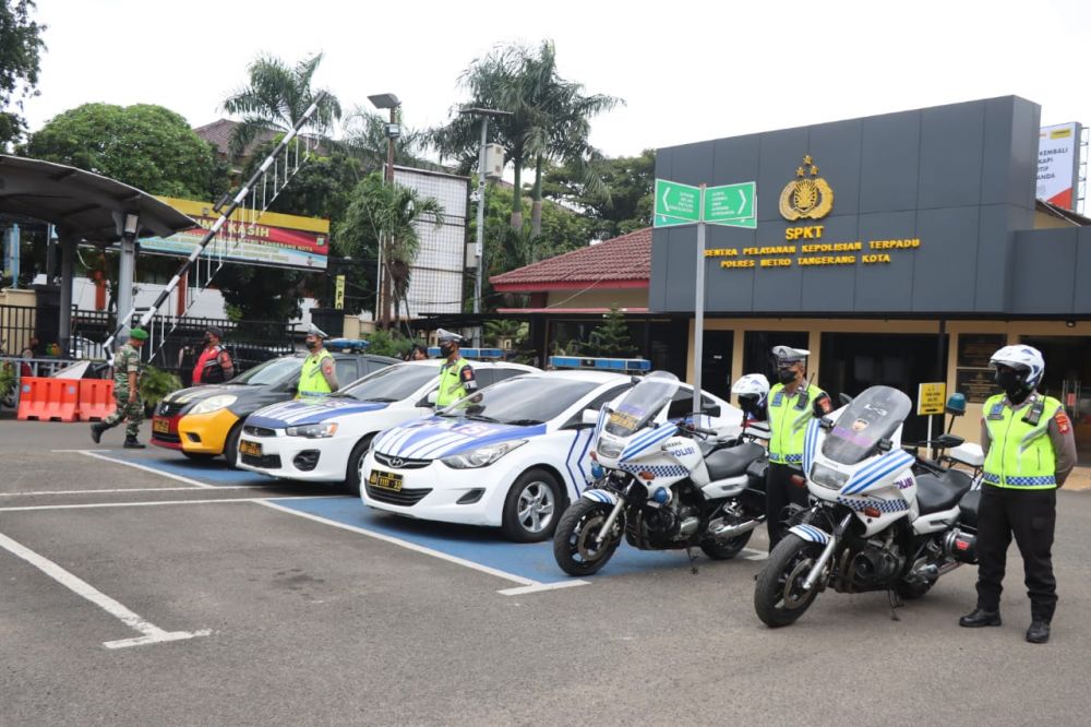 Jelang Imlek di Tangerang, 813 Personel Gabungan Bersiaga
