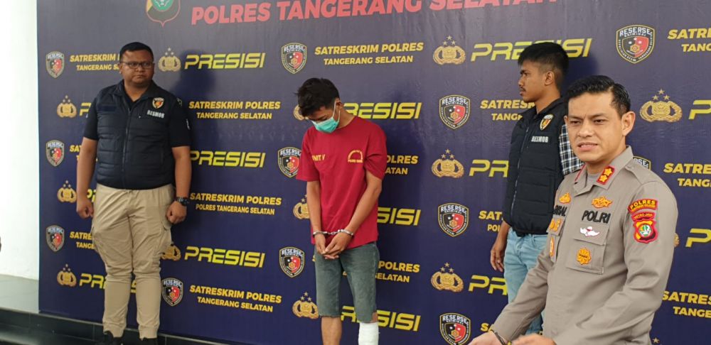 Polisi Tangkap Tersangka Pembunuh Ojek Pangkalan di Tangerang
