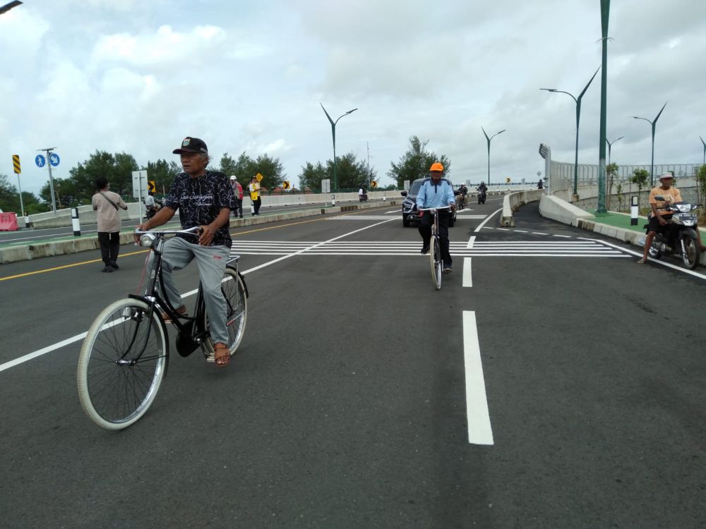 Warga Bantul Antusias Jembatan Kretek 2 Hari Ini Dibuka 