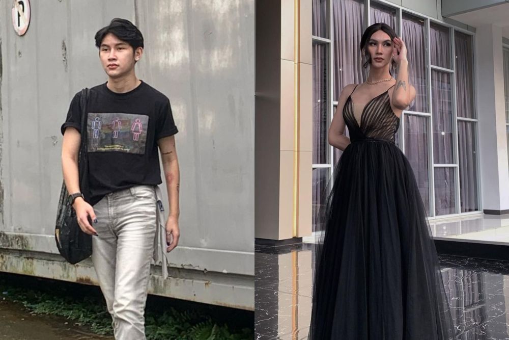 10 Transformasi Ravellio ke Abla, Drag Queen yang Naik Daun