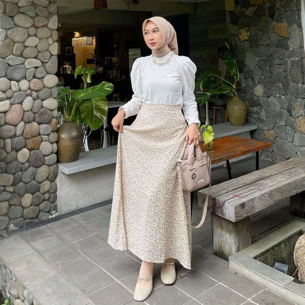 10 Inspirasi Ootd Kondangan Hijab Yang Simpel Dan Gak Ribet