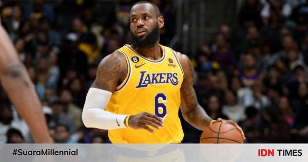 LeBron James Double-double, Lakers Tekuk Spurs Di NBA