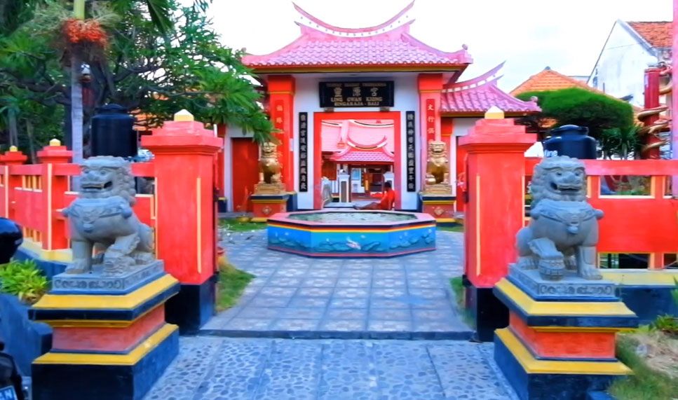 Lima Tempat Ibadah Tri Dharma di Bali, Akulturasi Hindu dan Budha