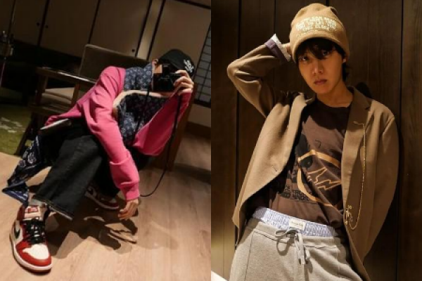 9 Potret Terbaru J-Hope BTS Saat Pakai Topi, Stylish Abis!