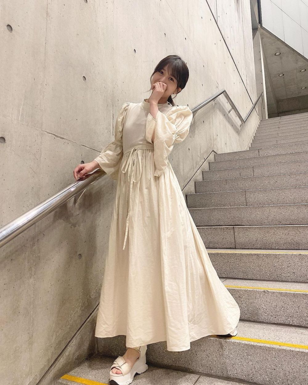 10 Inspirasi Outfit Dress ala Ayana Shinozaki AKB48, Tampil Manis!
